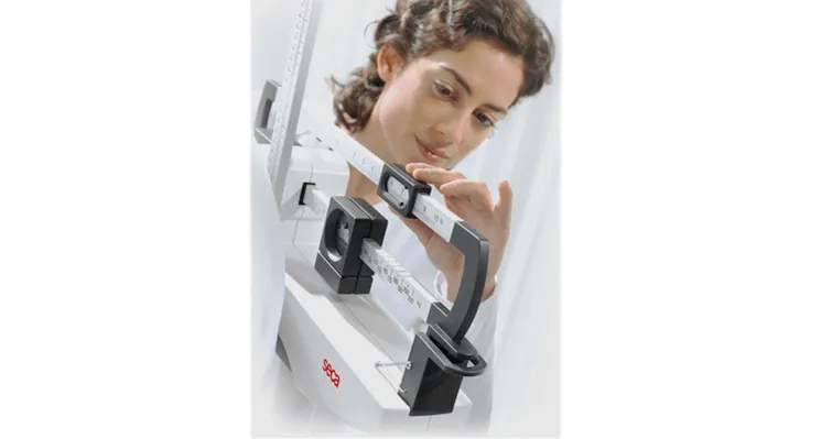 seca 711 - Class III mechanical sliding beam column scale