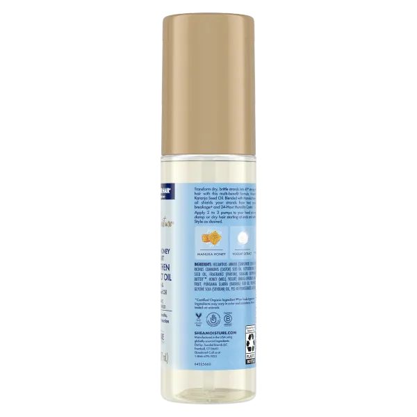 SheaMoisture Manuka Honey & Yogurt Strengthen & Protect Oil 3.3oz