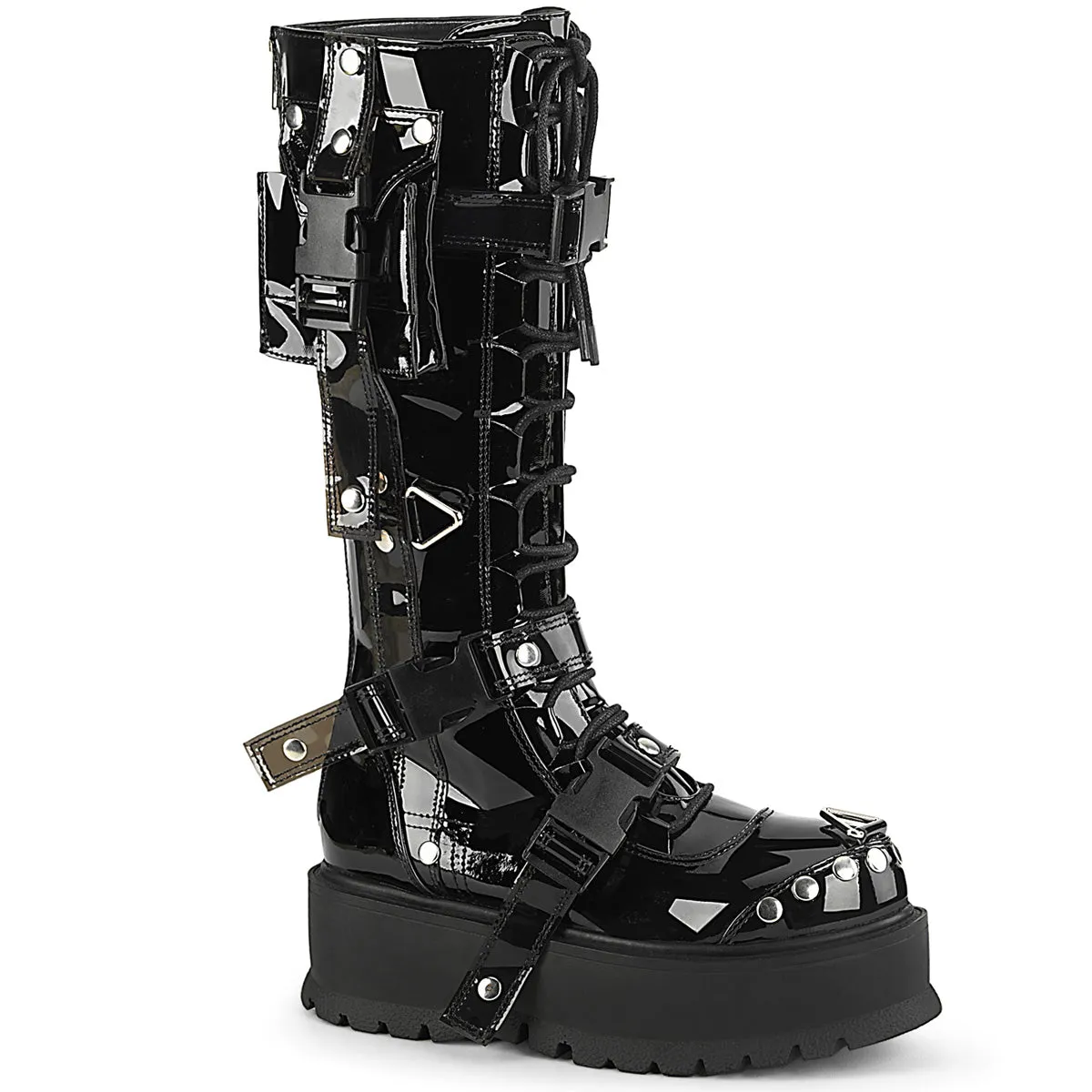 SLACKER-260  Black Patent