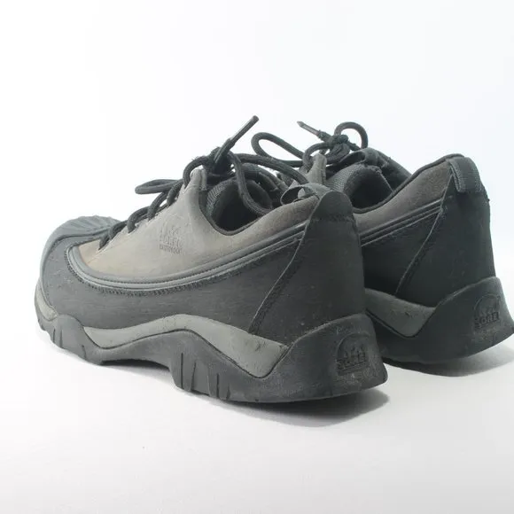 Sorel Low Hiking Outdoor Trail Sneaker in Black Men's Size 7.5