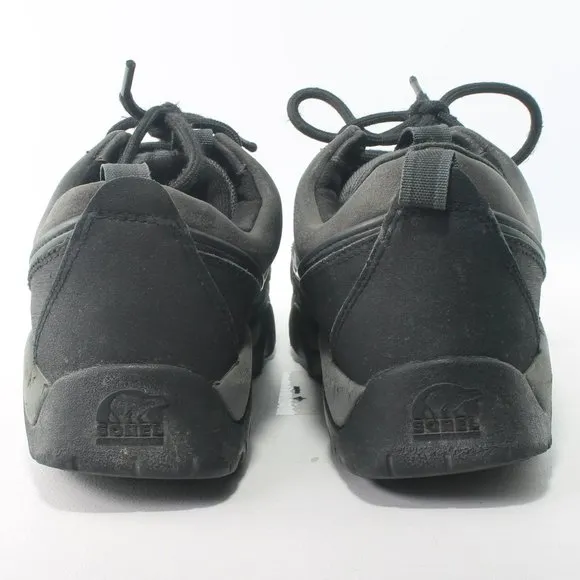 Sorel Low Hiking Outdoor Trail Sneaker in Black Men's Size 7.5
