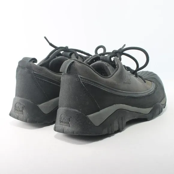 Sorel Low Hiking Outdoor Trail Sneaker in Black Men's Size 7.5