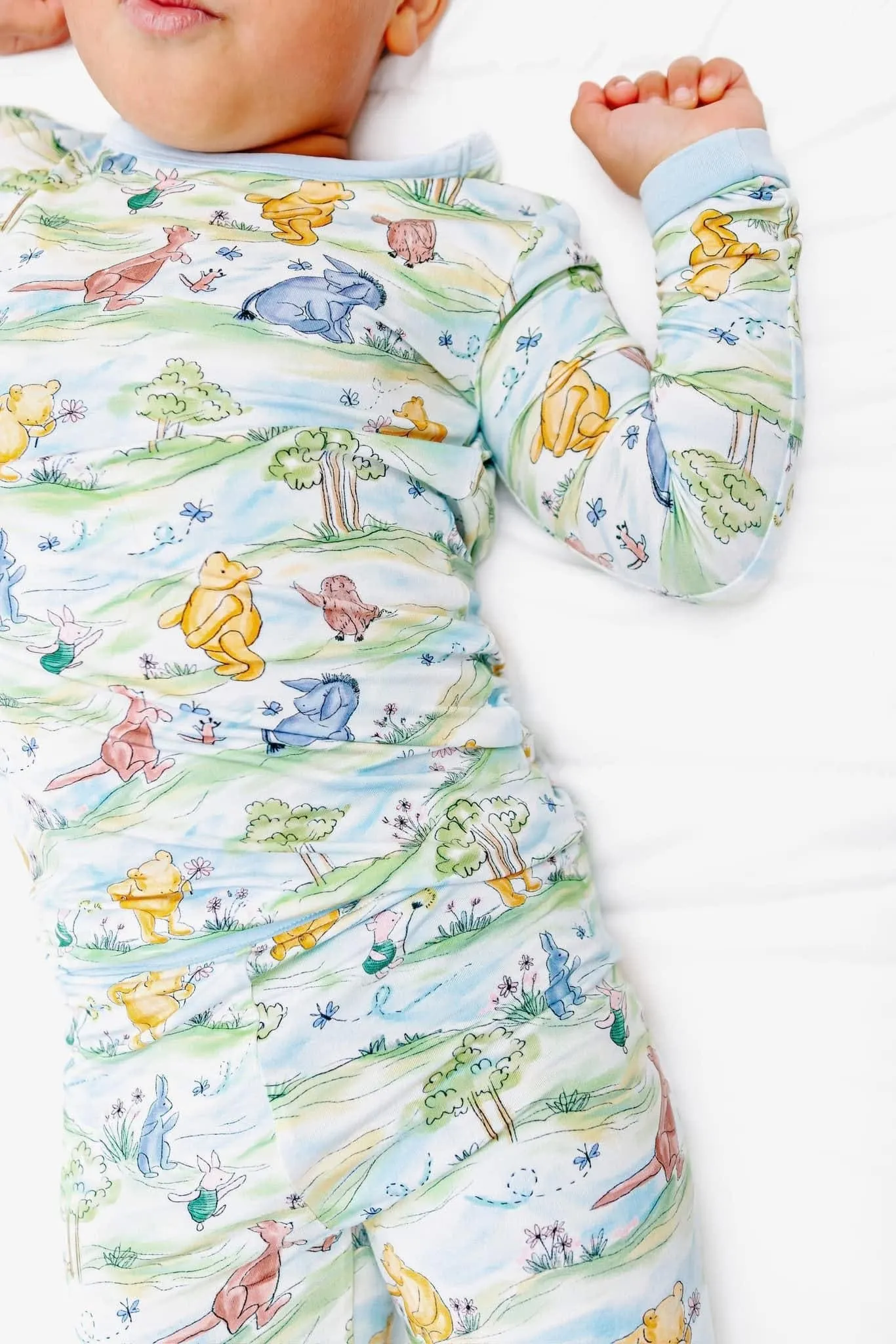 Soulbaby Pooh’s Springtime Stroll Snuggle Set Bamboo Pajamas