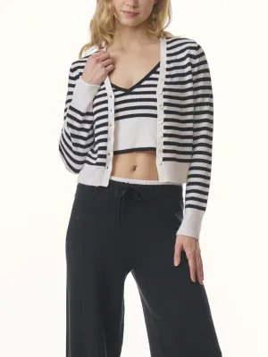 Splendid Santina Stripe Cardigan