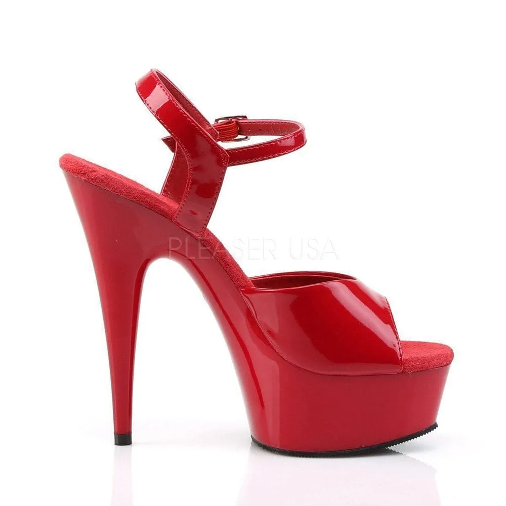SS-DELIGHT-609 Platform Sandal  | Red Patent