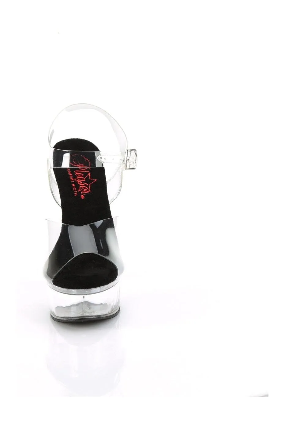 SS-EXCITE-608 Clear Vinyl Sandal