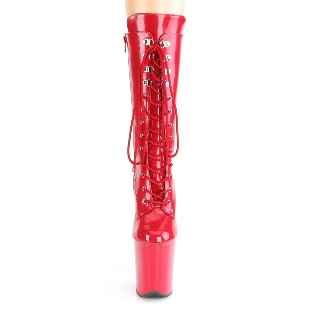 SS-FLAMINGO-1050 Exotic Boot | Red Patent