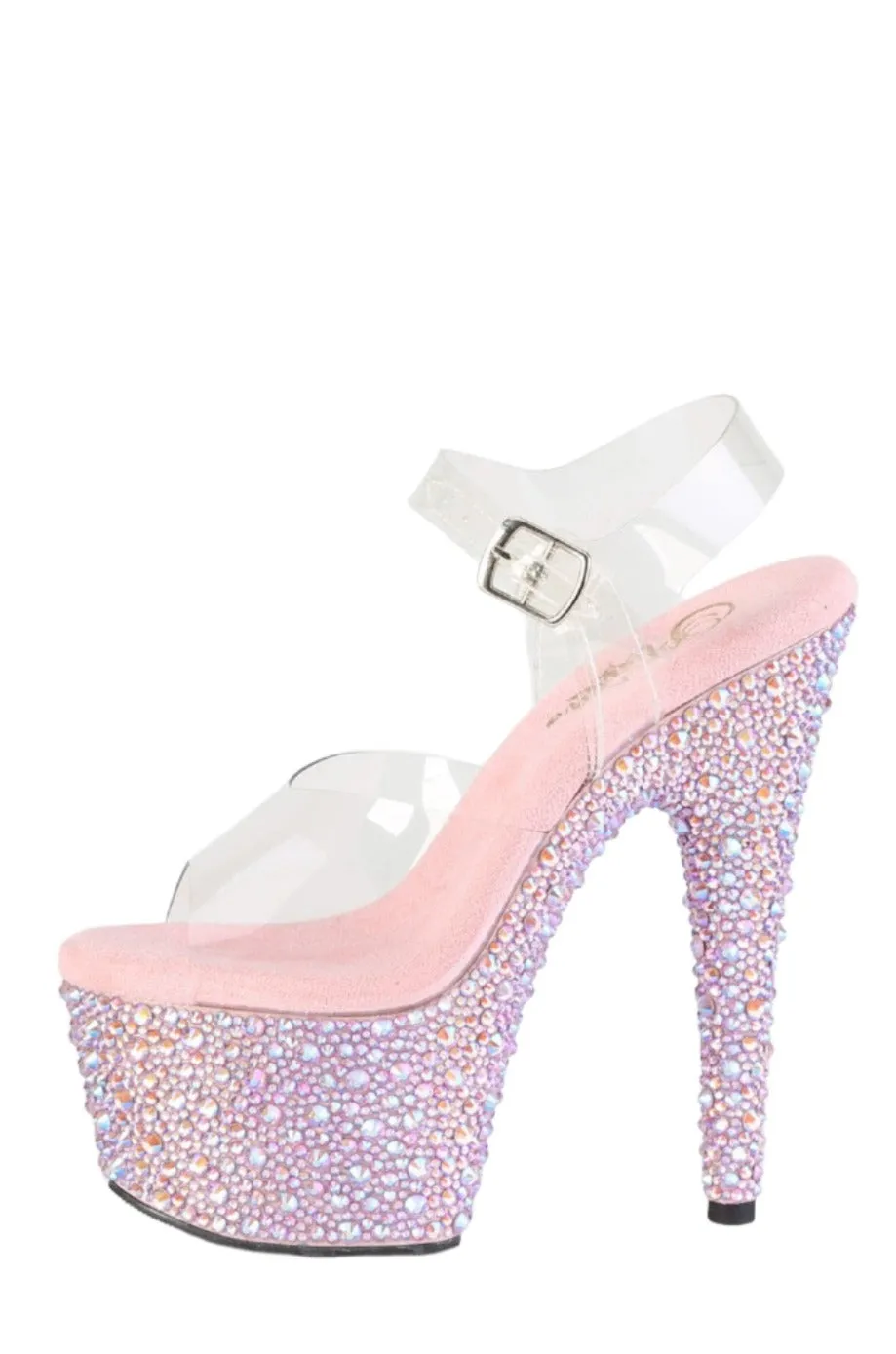 SS-Pleaser BEJEWELED-708MS Sandal
