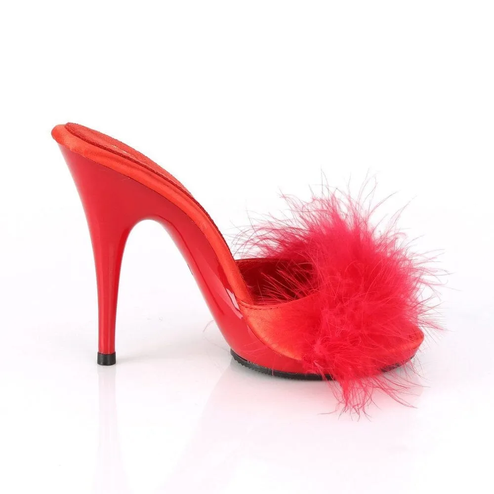 SS-POISE-501F Slide | Red Marabou