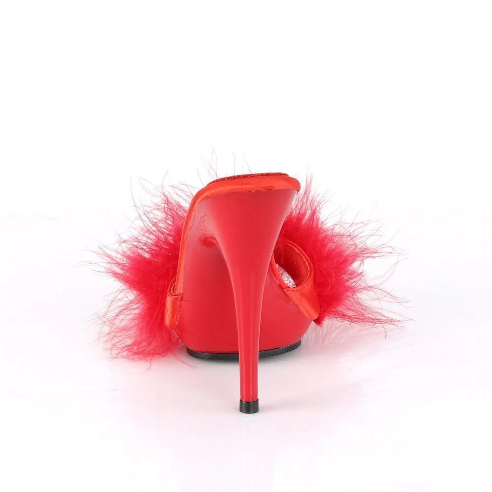 SS-POISE-501F Slide | Red Marabou