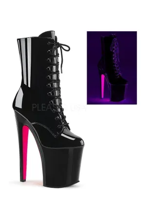 SS-XTREME-1020TT Platform Ankle Boot | Black Patent