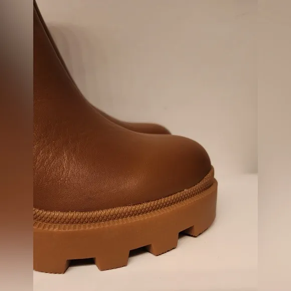 Steve Madden Roxie Cognac Brown Leather Women’s Size 9.5