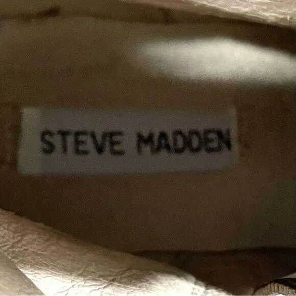 Steve Madden Troopa Boot Size 9.5 Tan