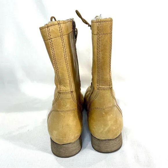 Steve Madden Troopa Boot Size 9.5 Tan