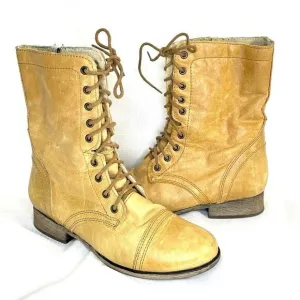 Steve Madden Troopa Boot Size 9.5 Tan