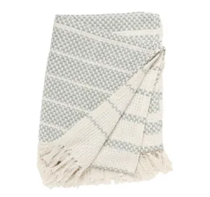 Striped Yarn Dyed Cotton Throw