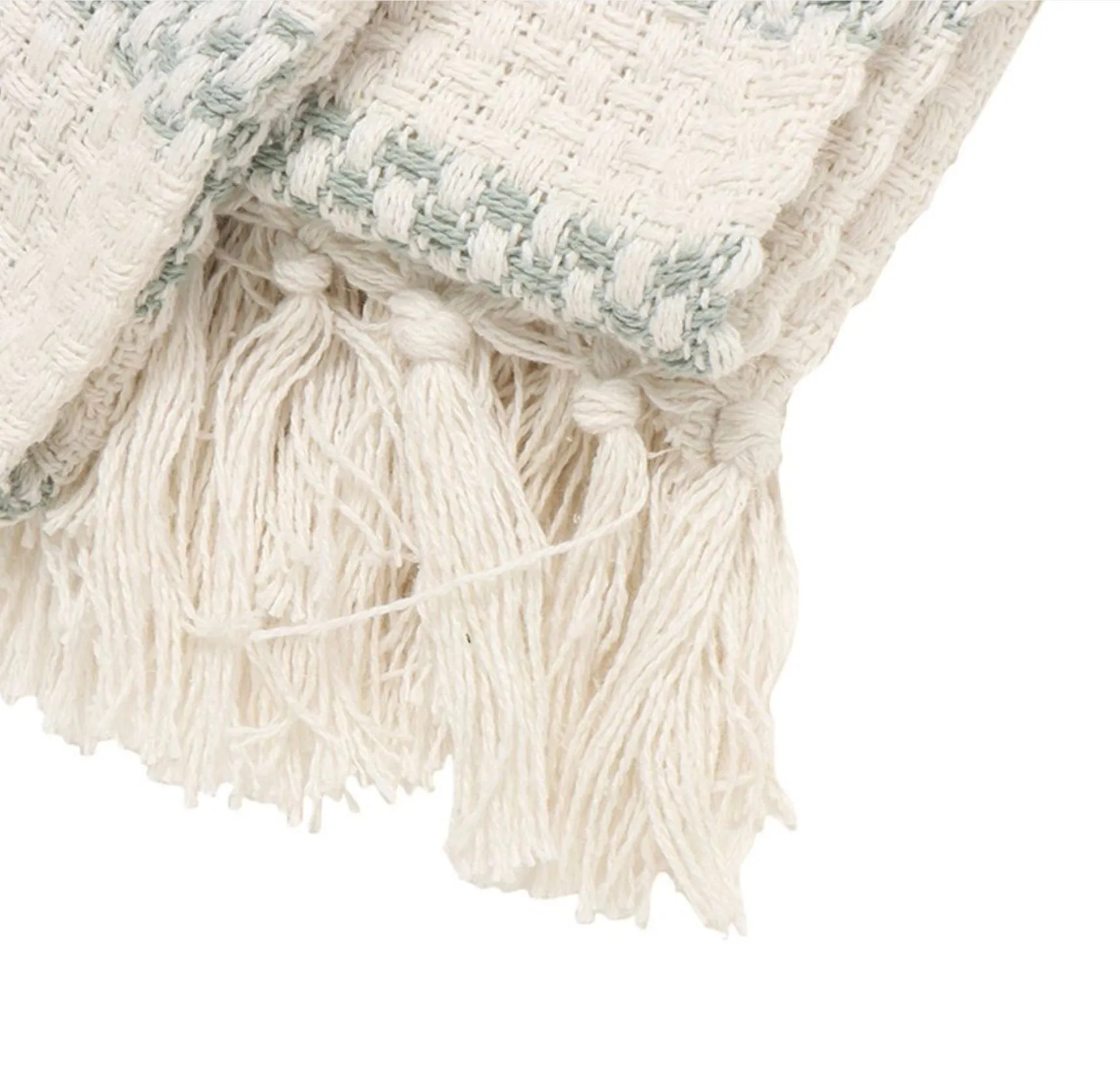 Striped Yarn Dyed Cotton Throw