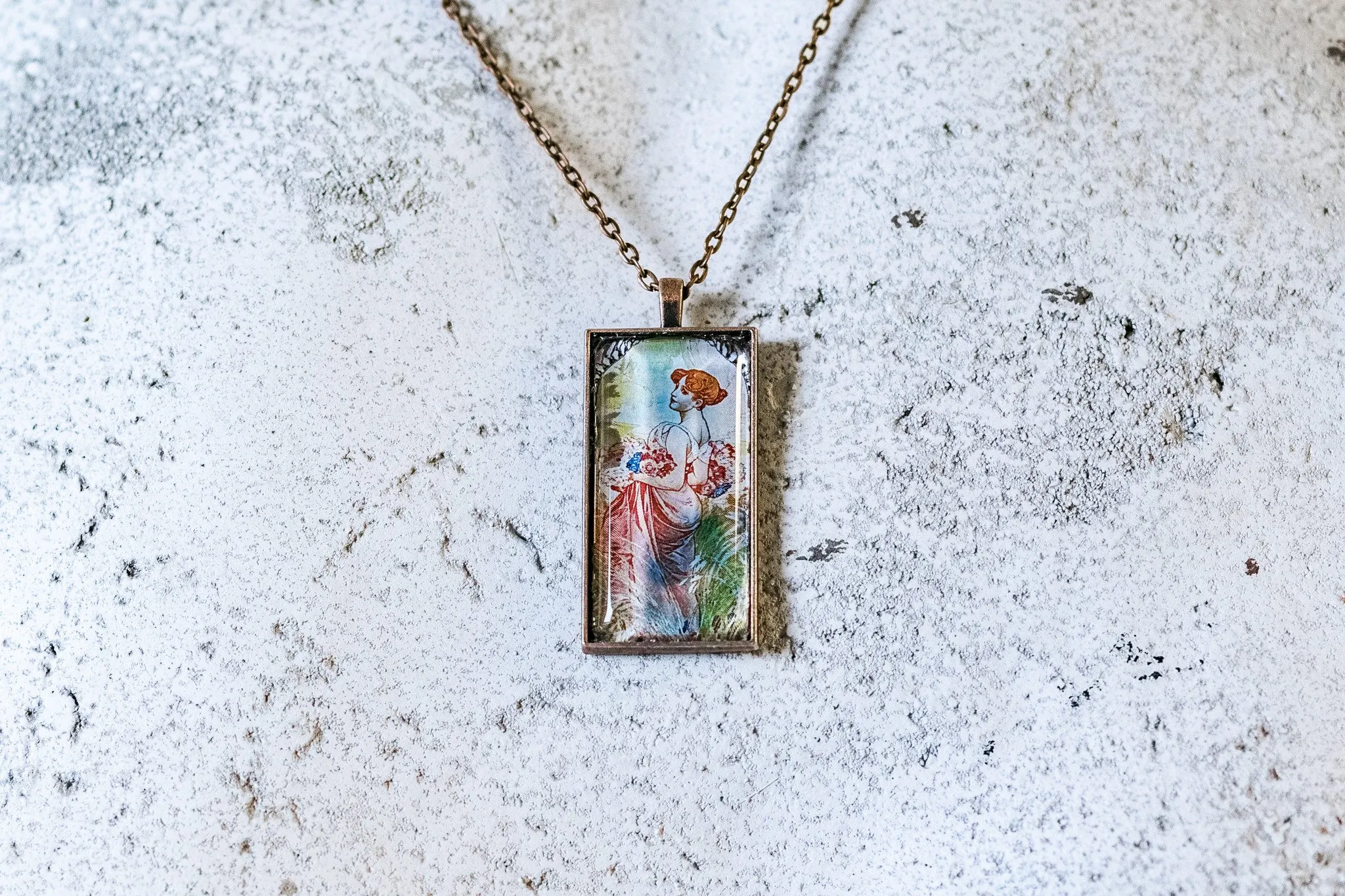 Summer Cabochon Necklace