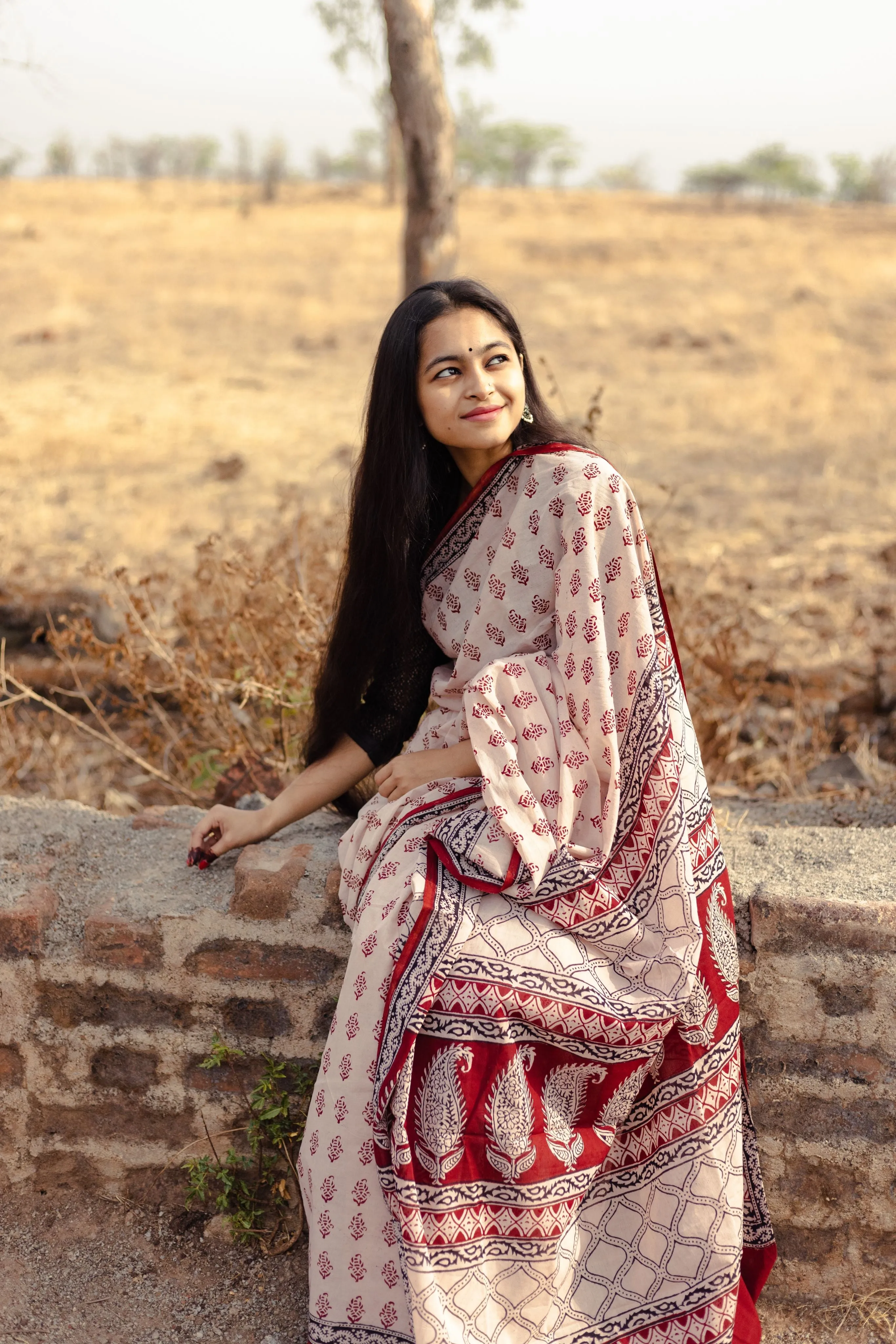 Summer collection sarees - Basant Nandana Kali cotton saree