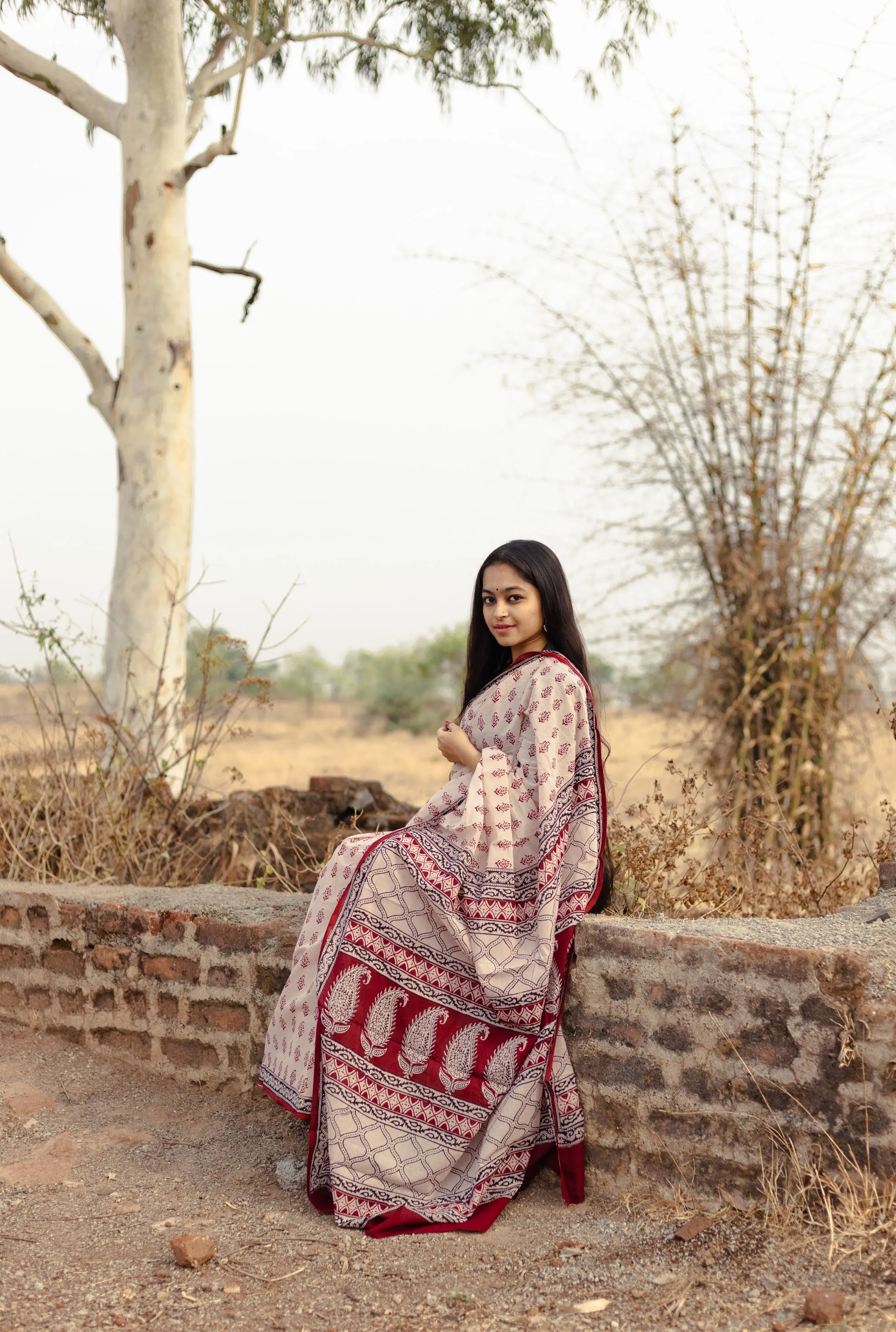 Summer collection sarees - Basant Nandana Kali cotton saree