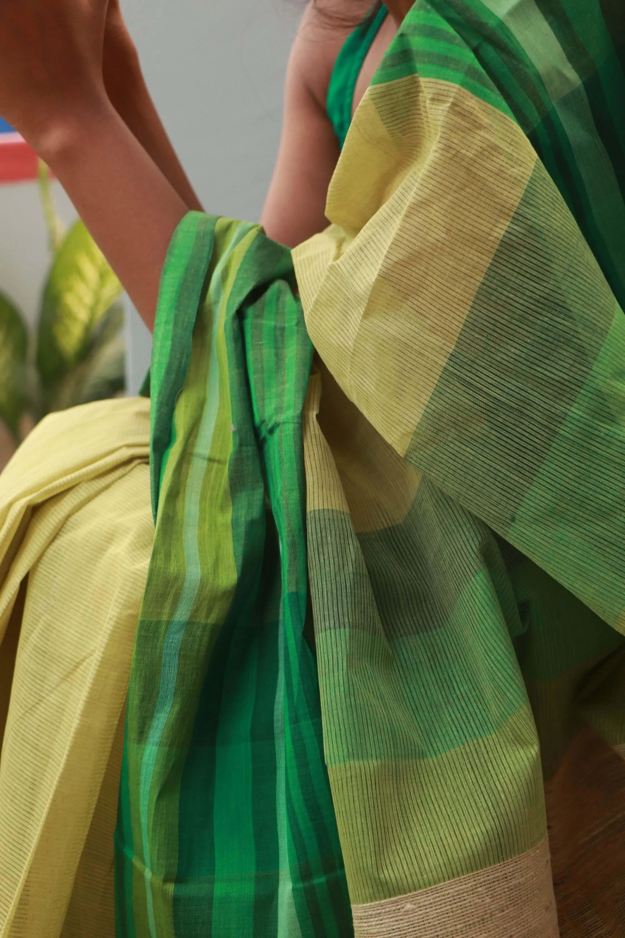 Summer collection sarees - Basant - Shefali Bengal mul cotton saree