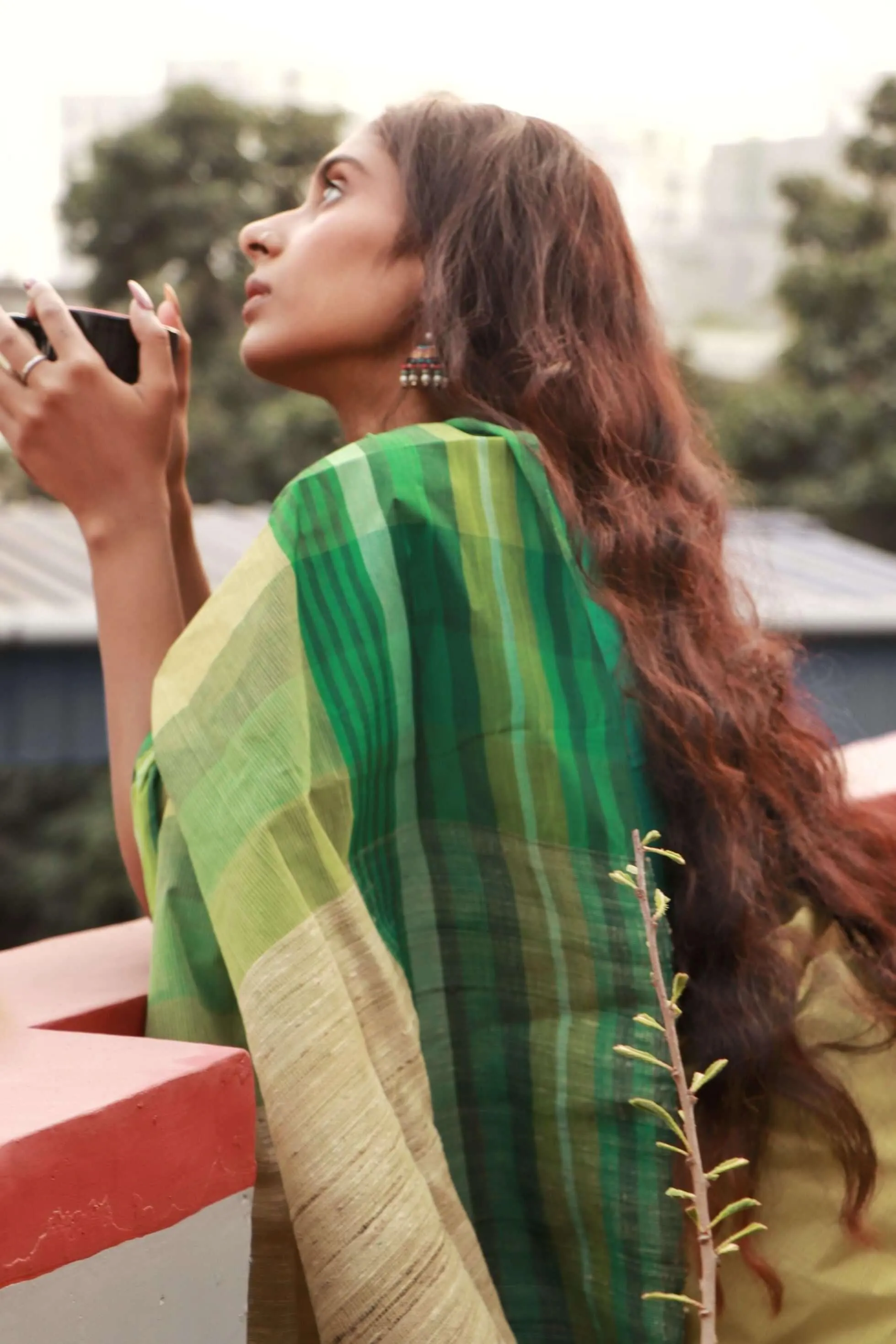 Summer collection sarees - Basant - Shefali Bengal mul cotton saree
