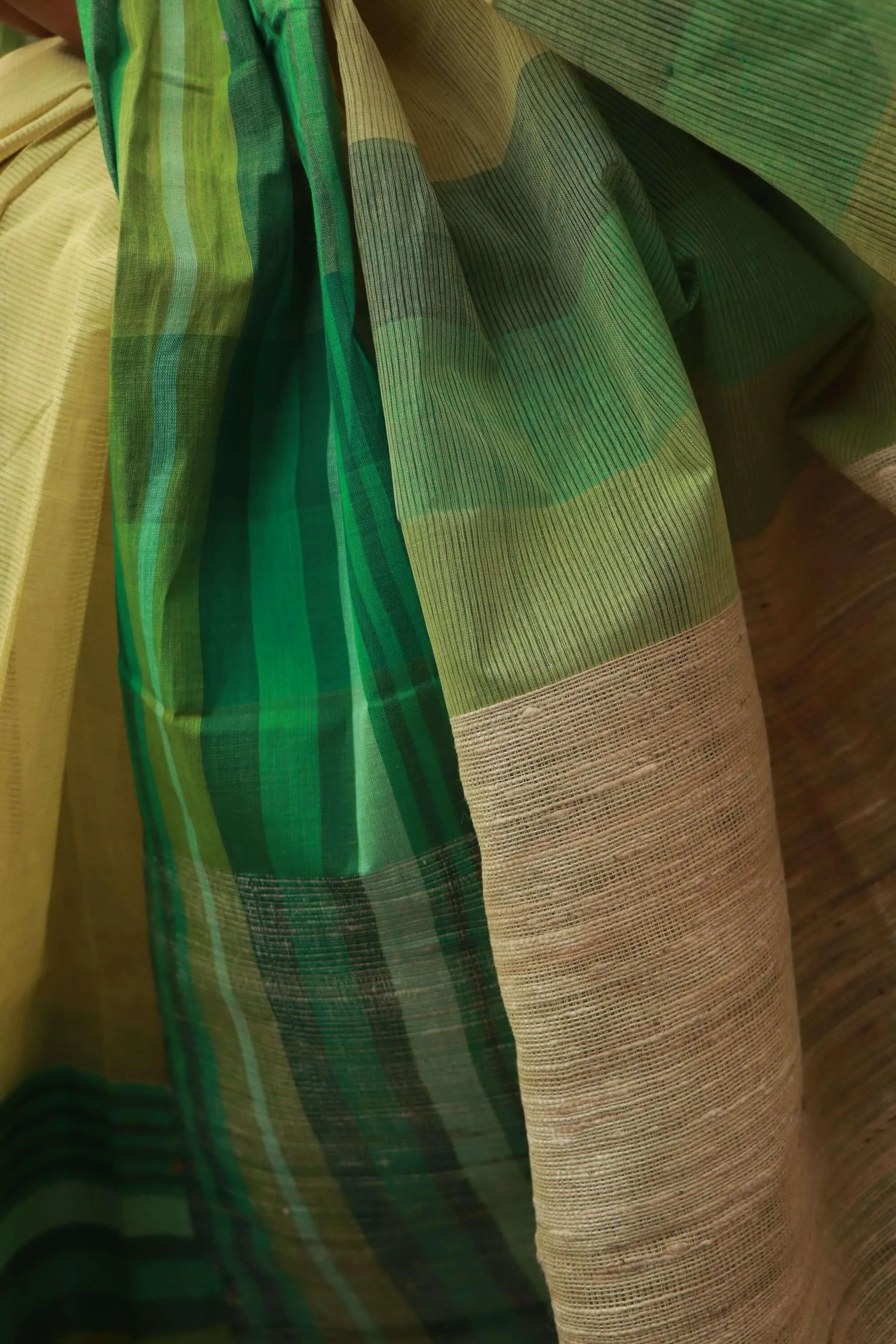 Summer collection sarees - Basant - Shefali Bengal mul cotton saree