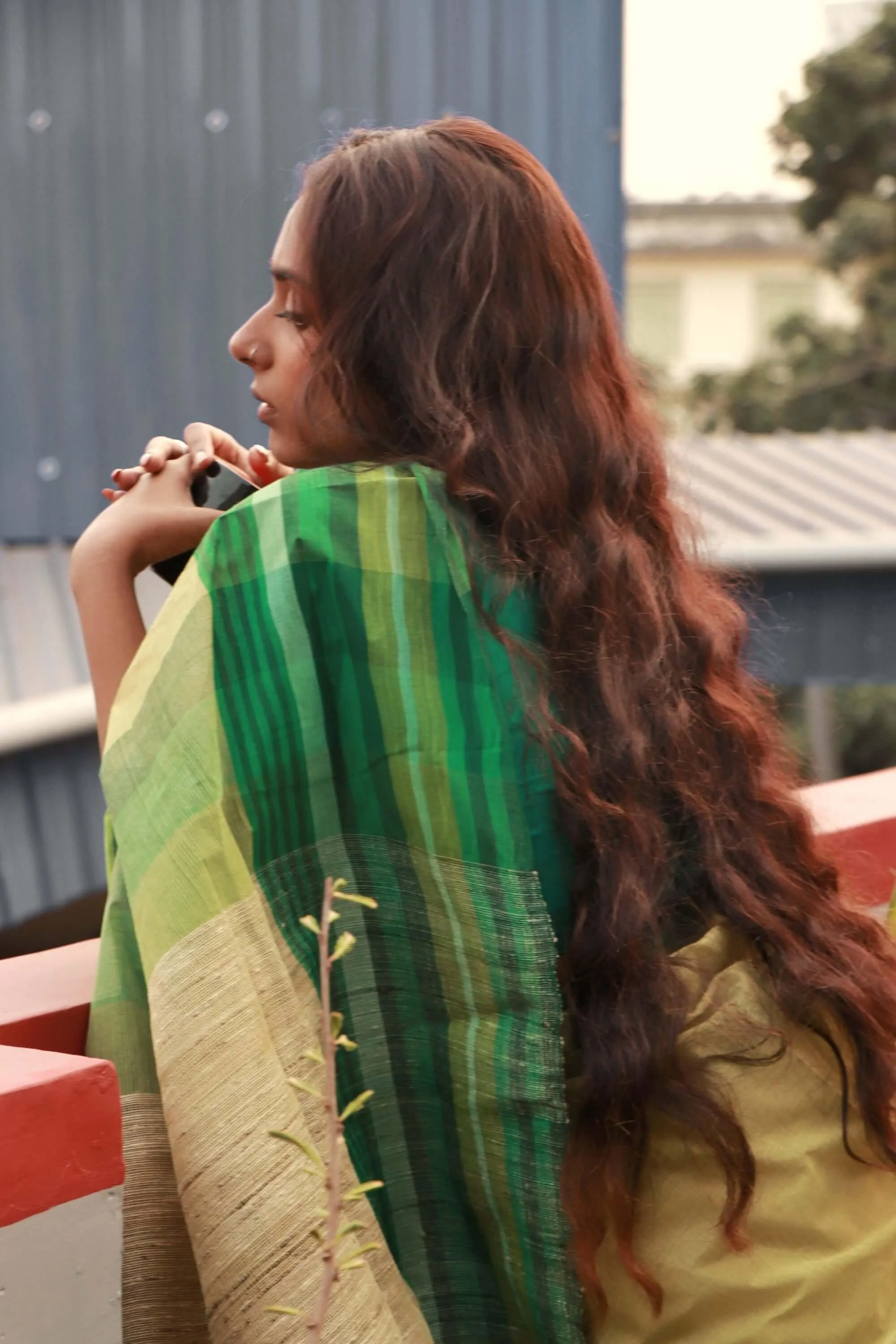 Summer collection sarees - Basant - Shefali Bengal mul cotton saree