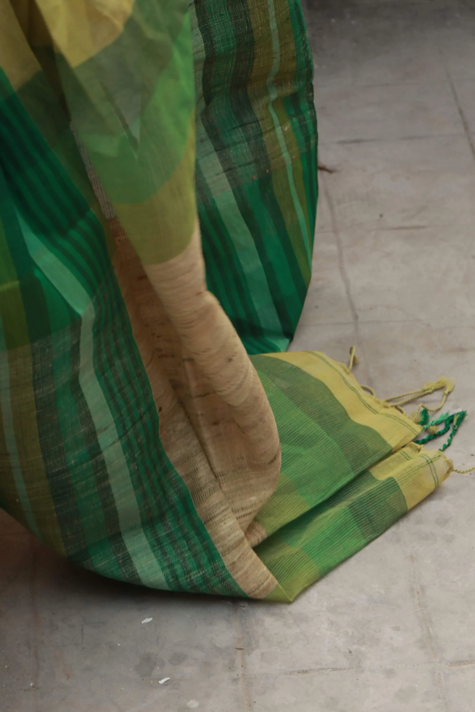 Summer collection sarees - Basant - Shefali Bengal mul cotton saree