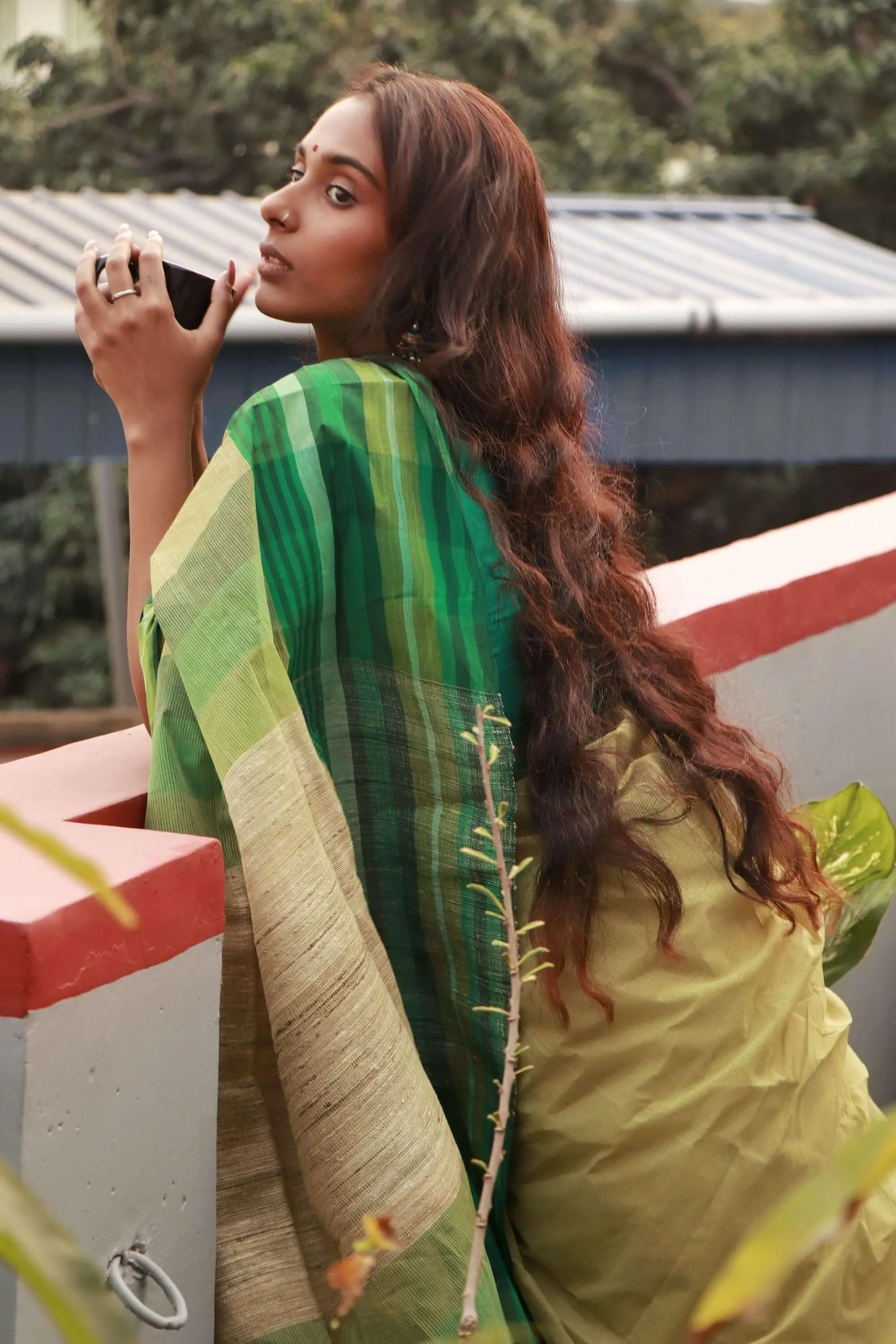Summer collection sarees - Basant - Shefali Bengal mul cotton saree