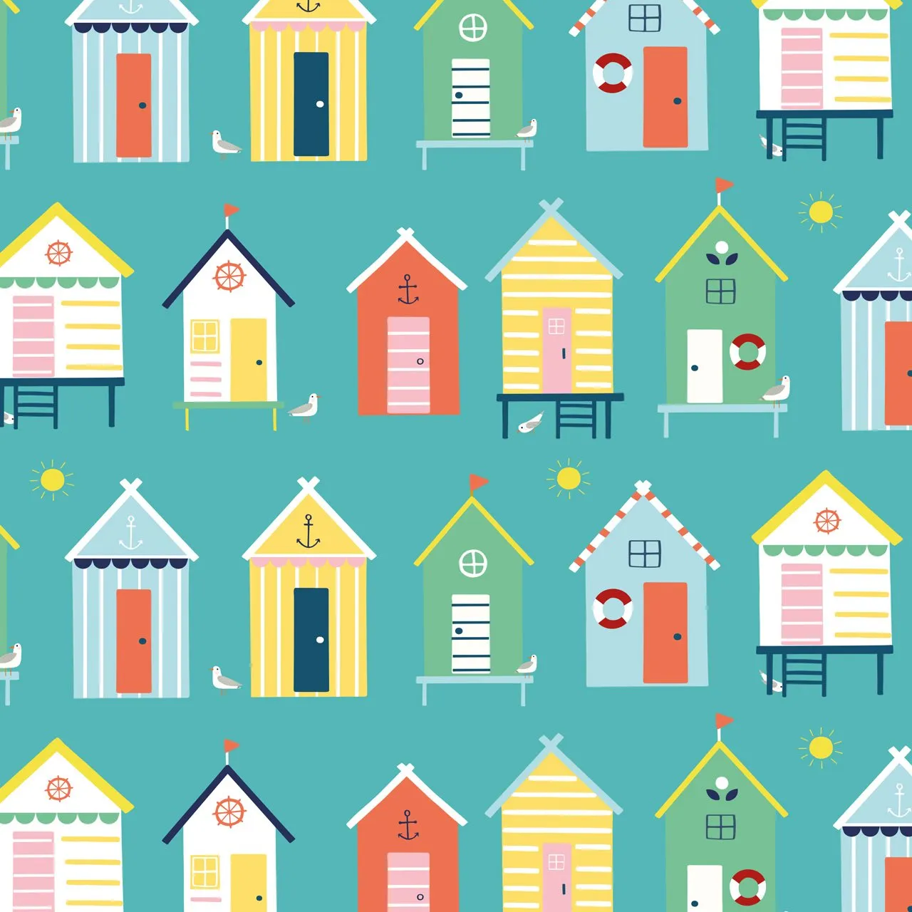 Summer Fun, Beach Huts
