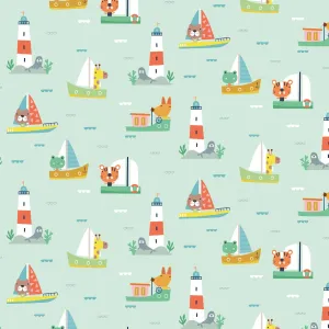 Summer Fun, Sailboats & Lighthouses