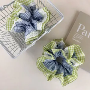 Summer Gingham Scrunchie