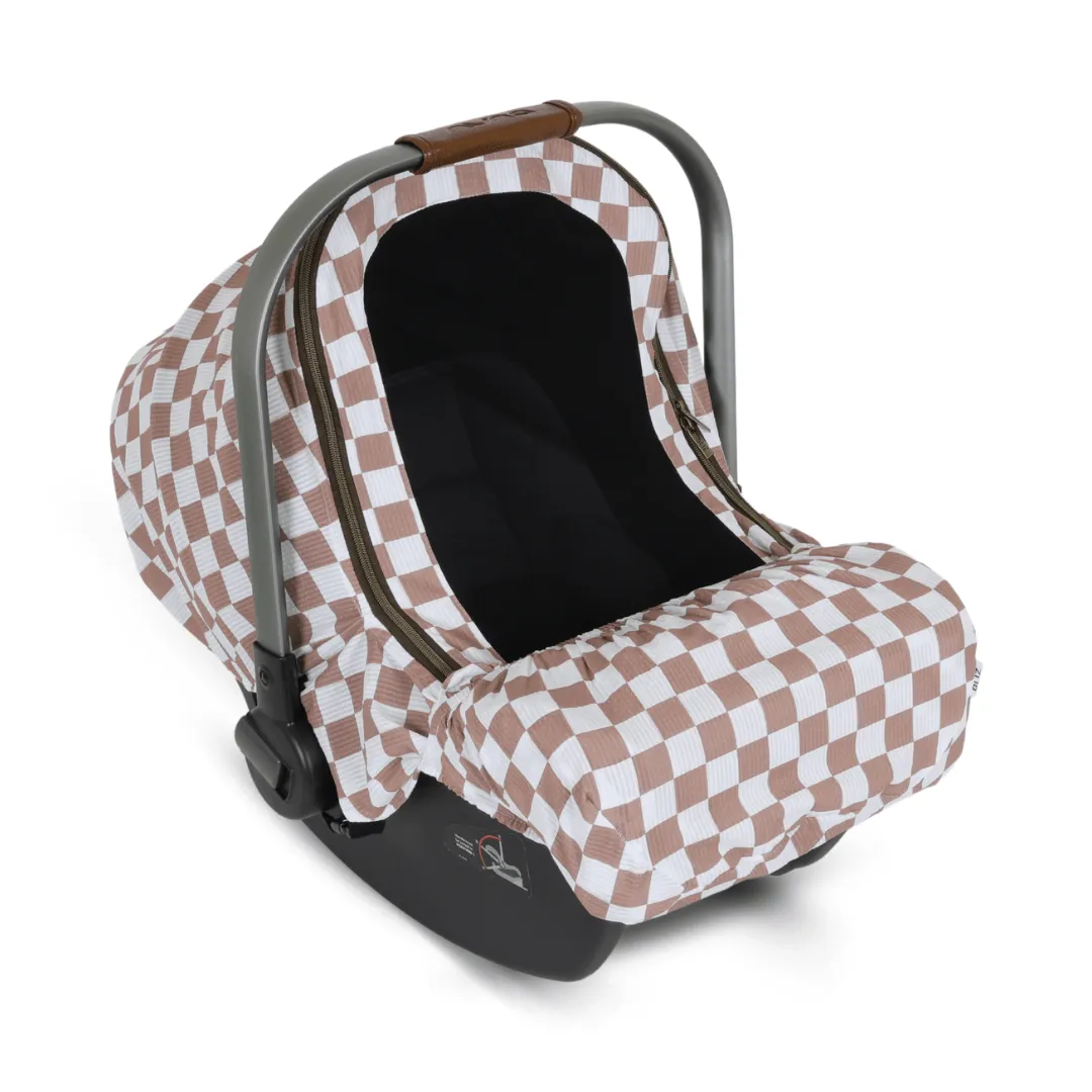 Summer Lite Cover - Espresso Checkers