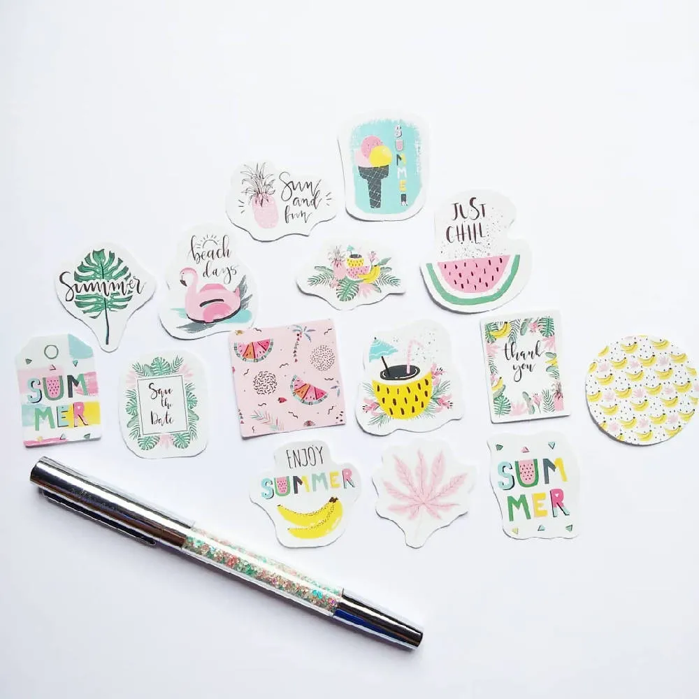 Summer Love Sticker Flakes