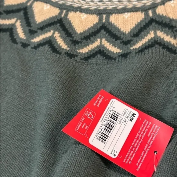 Sundve Knit Wool‎ Sage Green Women’s Sweater Size Medium NWT | Retail $118
