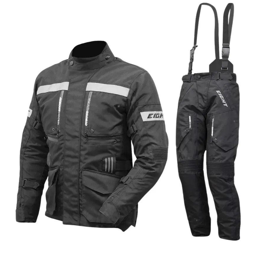 Tenue moto trail adventure - Noir