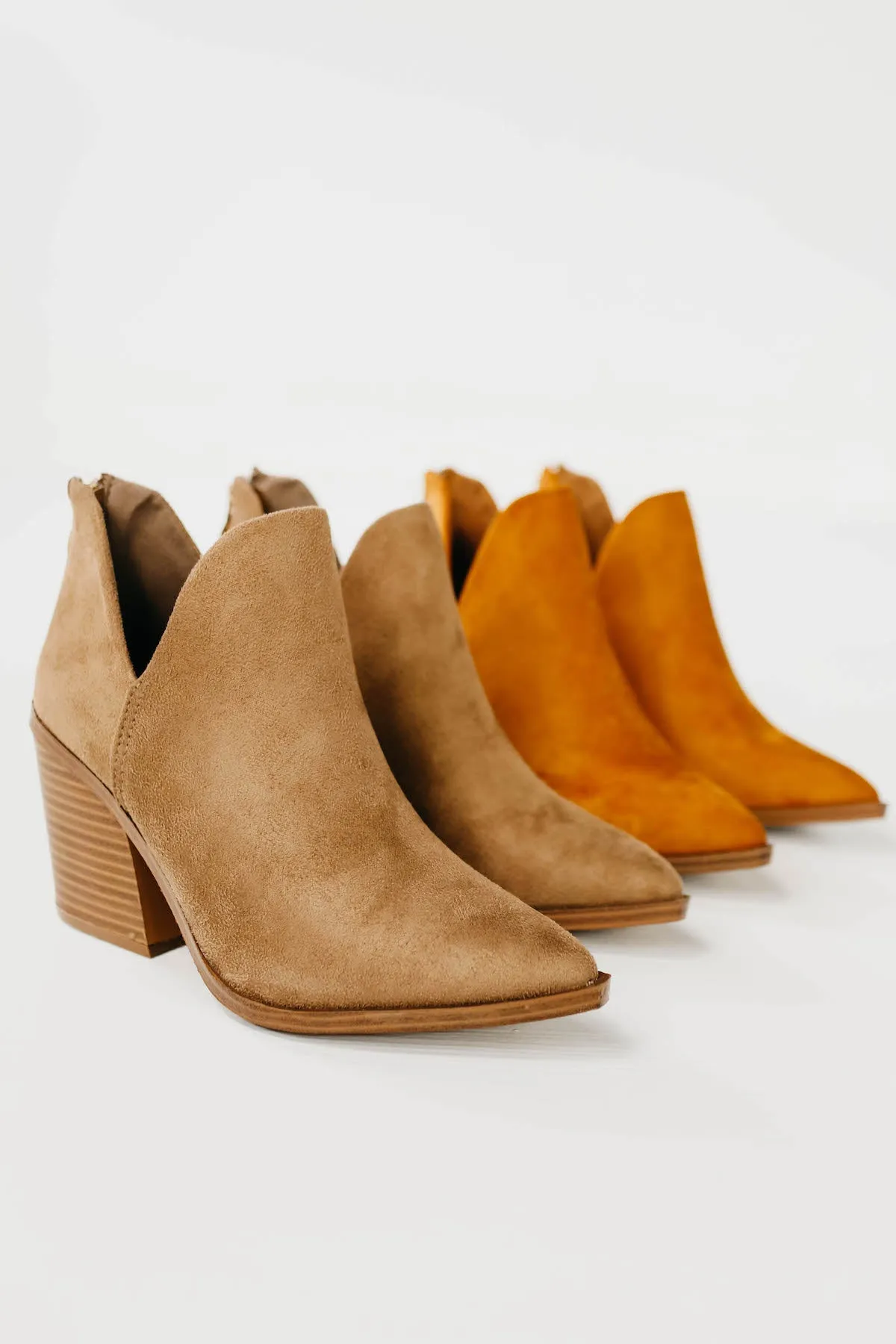 The Camryn Bootie - Tan