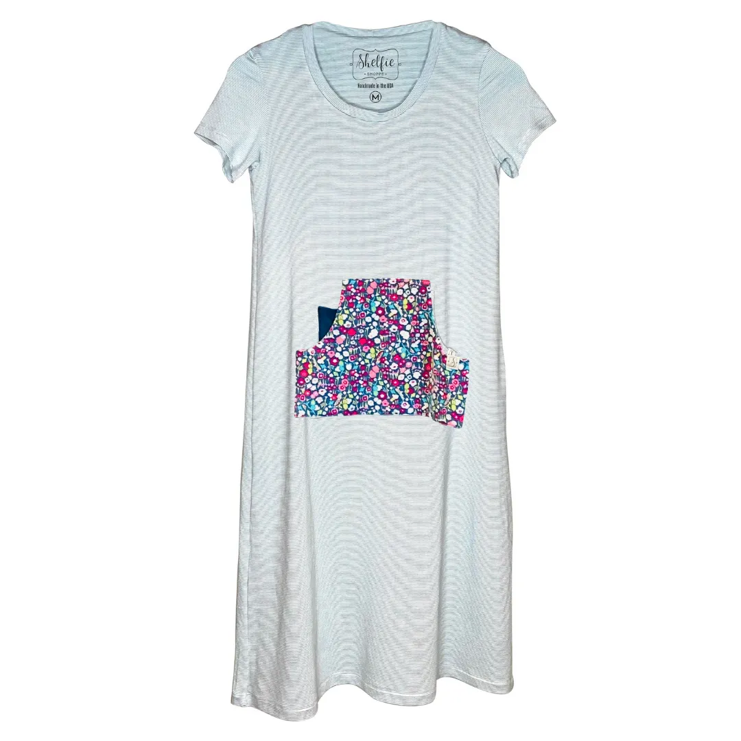 The “Just Above the Knee” Short-Sleeved Dress Clearance!