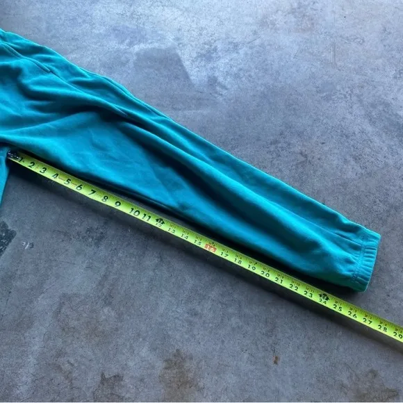 TNA Blue Joggers Soft Elastic Waistband, cozy , fleece boyfriend