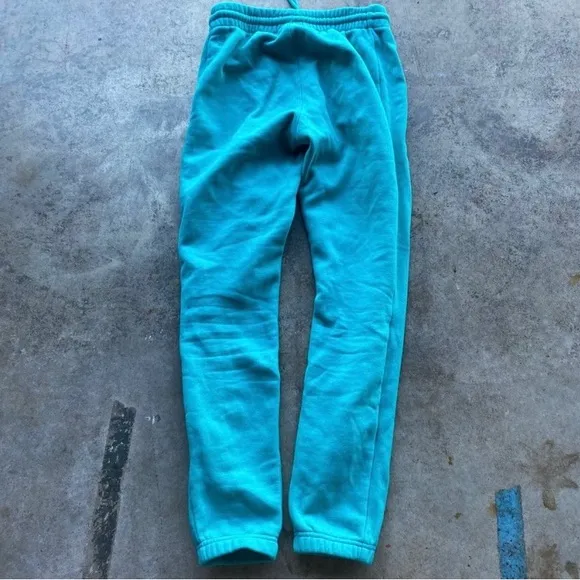 TNA Blue Joggers Soft Elastic Waistband, cozy , fleece boyfriend