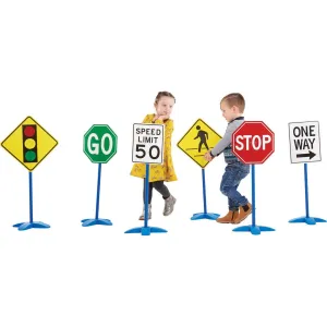 Traffic Road Sign Set pk 6