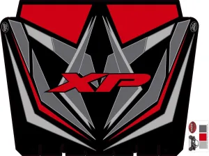Trail Armor graphics for Polaris 2014 RZR XP 1000 Black Pearl Hard Top Roof