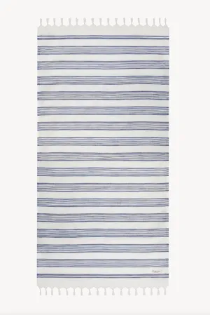 Trani Towel in Sapphire Blue