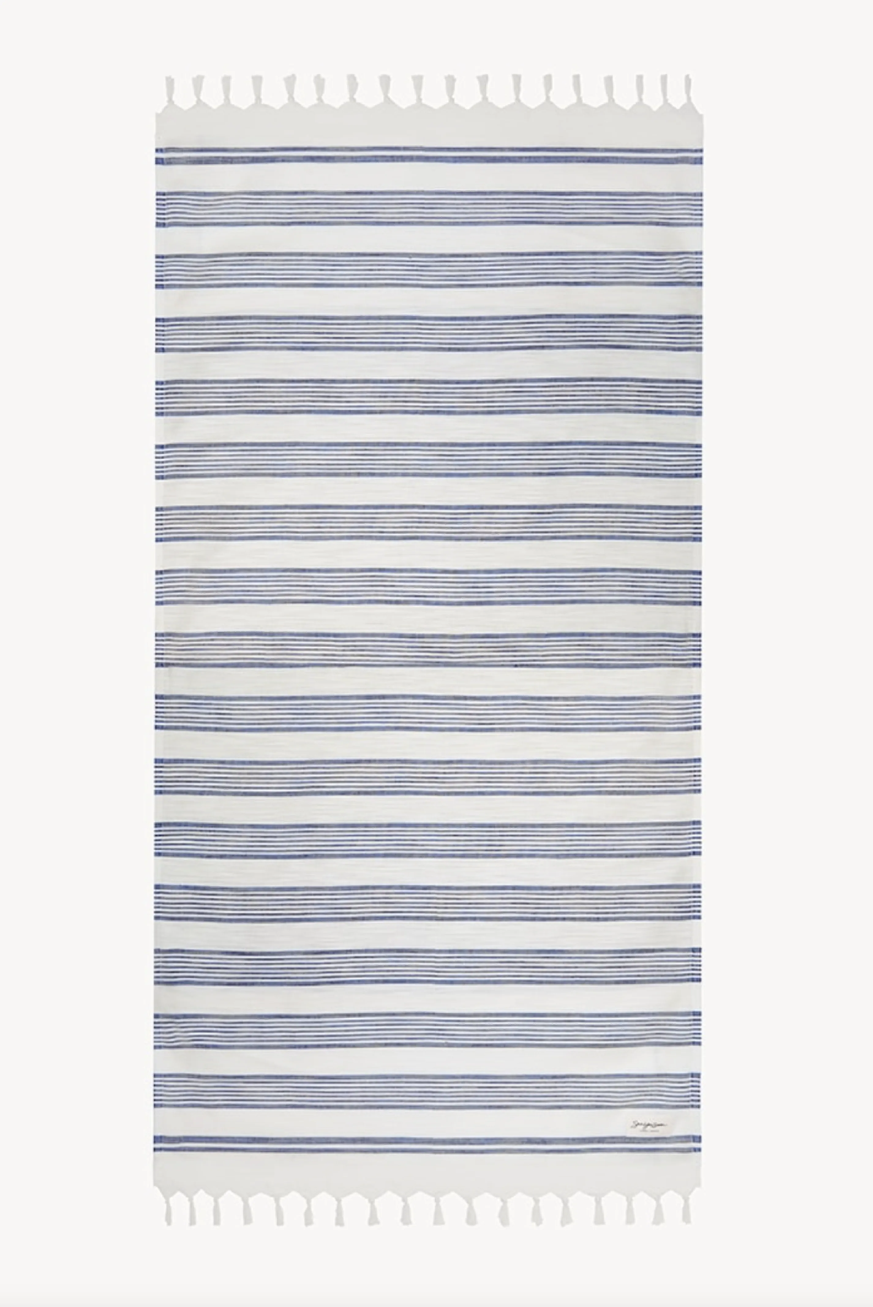 Trani Towel in Sapphire Blue