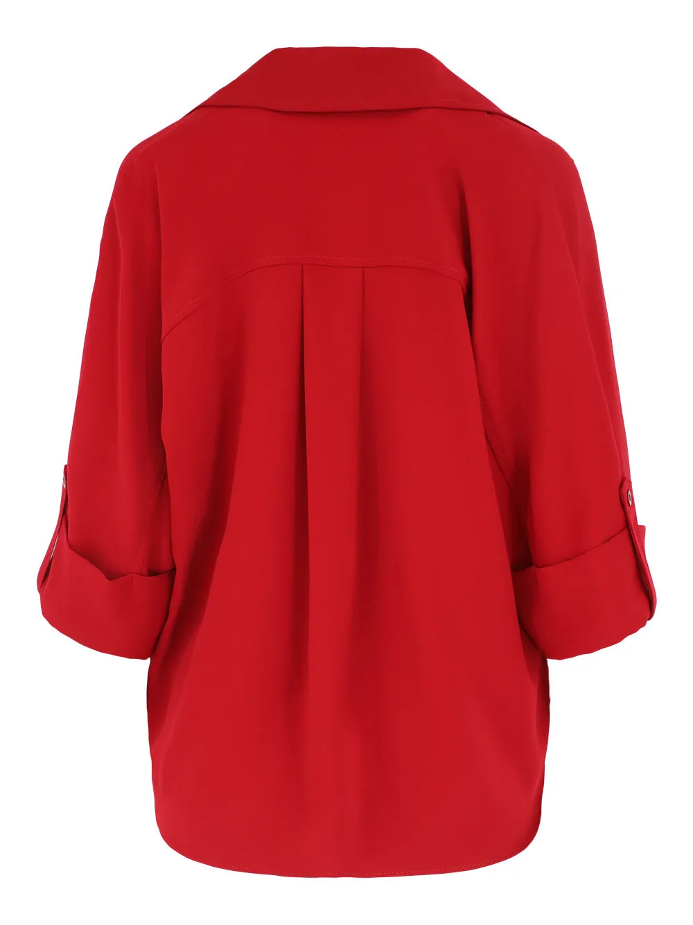 Trina Turk Otto Top in Roselle Red