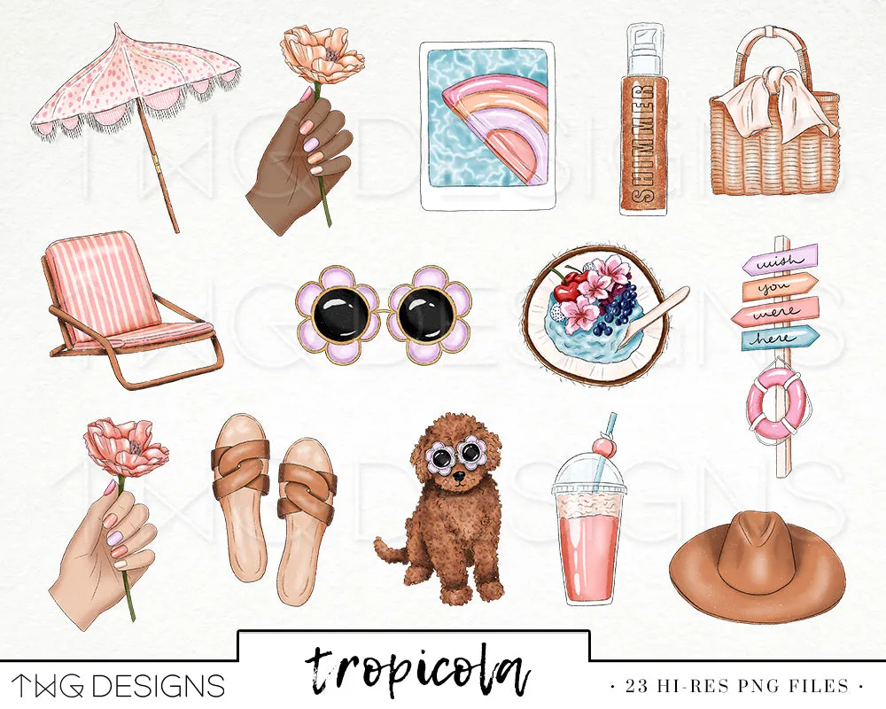 Tropicola Clipart Collection
