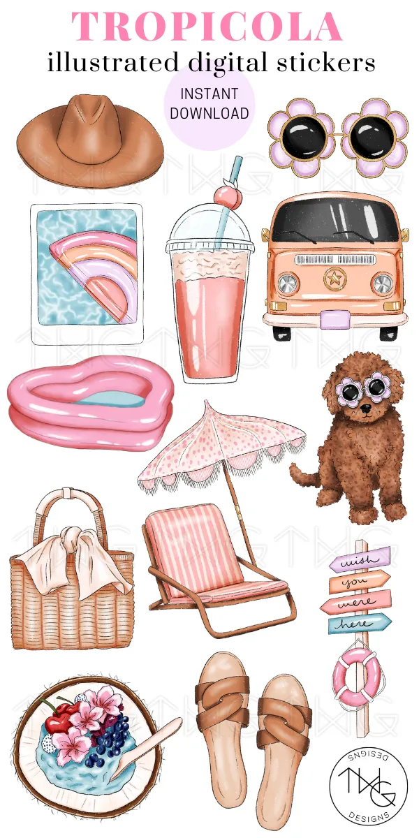 Tropicola Clipart Collection