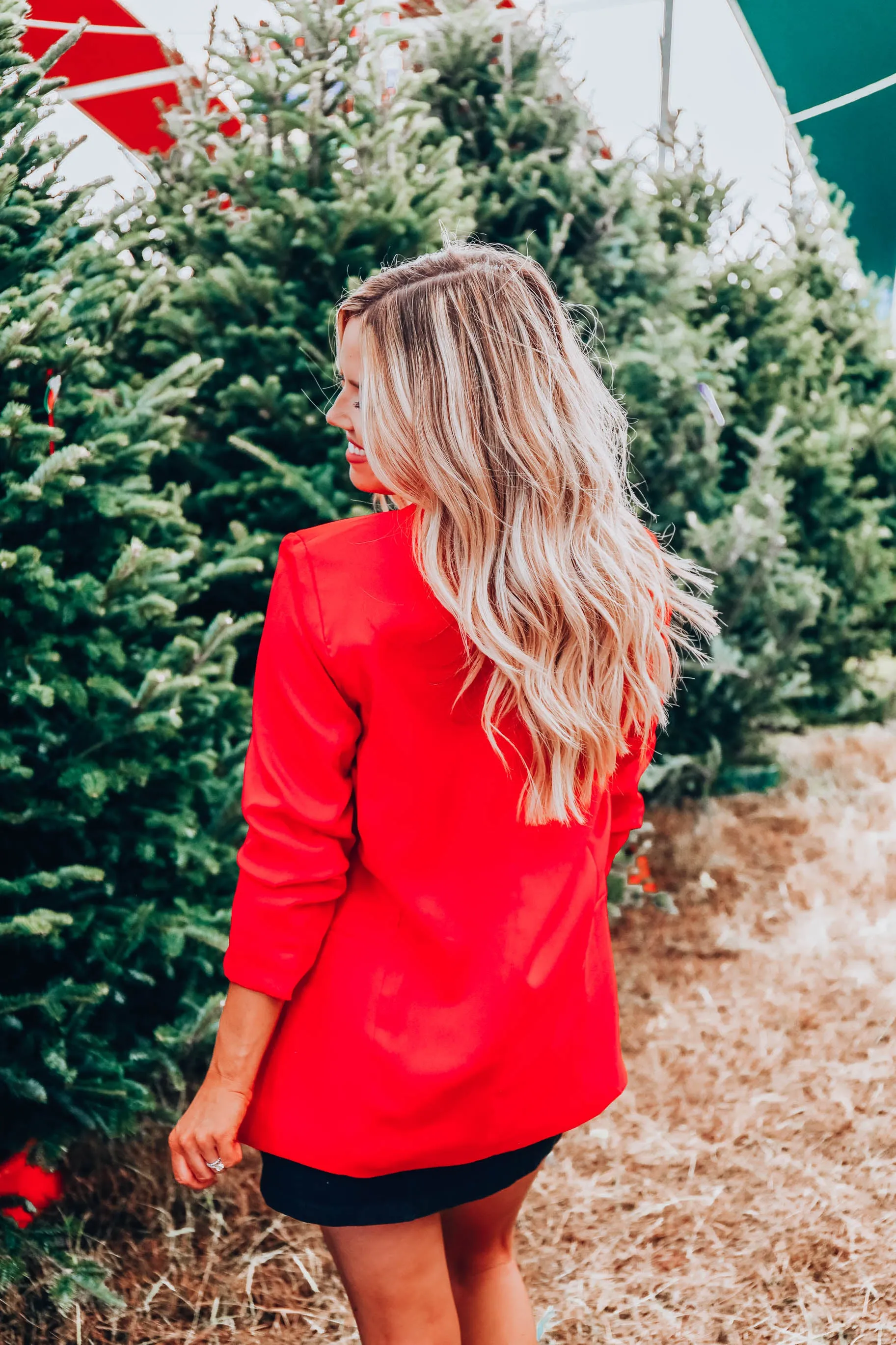 Urban Design Classic Blazer - Red S-3X