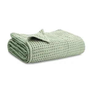 Waffle Blanket | Sage